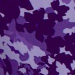 radiant purple camouflage floral