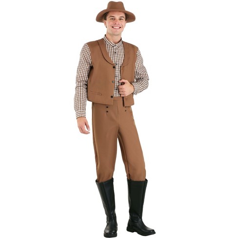 Halloweencostumes.com Large Men Paleontologist Adult Costume., Brown/brown  : Target