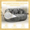 Vynxaria Comfy Bean Bag Sofa with Back Support for adults - 3 of 4