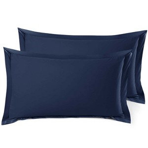 Nestl Soft Pillow Shams Set of 2, Double Brushed Microfiber Pillow Covers, Premium Pillow Shams With 1.5” Flange - 1 of 4