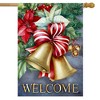 Briarwood Lane House Flag 40x28 For Outdoor Christmas Bells For Christmas House Flag - 2 of 4