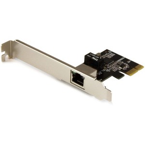 StarTech 1-Port Gigabit Ethernet Intel I210 NIC Single Port PCIe Network Card - 1 of 4