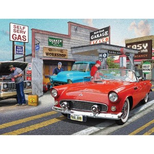 Sunsout Red Oak Service Station 500 pc   Jigsaw Puzzle 42318 - 1 of 4