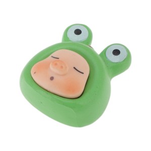 Unique Bargains Decorative Magnets Magnetic Fridge Sticker Irregular Shape Synthetic Resin Brown 1 Pc - 1 of 3