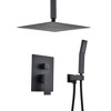 LOVMOR 10"Ceiling Mounted Shower System Combo Set with Handheld and 10"Shower head,Nickel - 3 of 4