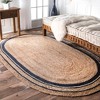 Nuloom Rikki Coastal Braided Jute Indoor Area Rug - 2 of 4