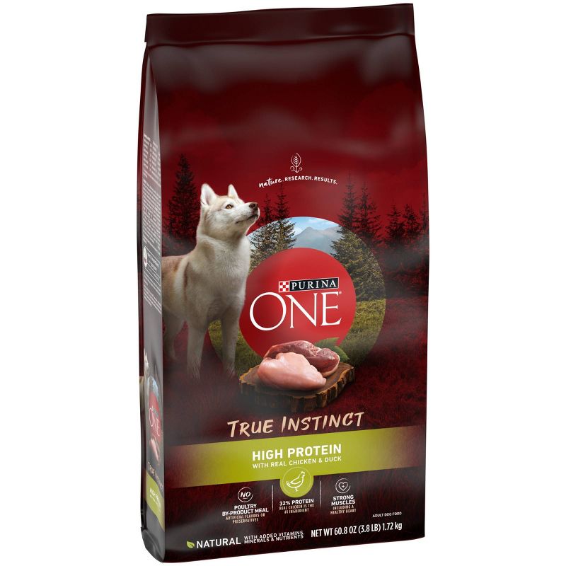 Purina ONE True Instinct High Protein Chicken & Duck Adult Dry Dog Food, 5 of 9