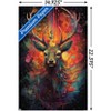 Trends International Wumples - Cosmic Deer Unframed Wall Poster Prints - 3 of 4