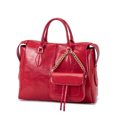MKF Collection Yareli Women’s Vegan Leather Tote & Mini Crossbody Bag by Mia K