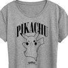 Women's - Pokémon - Pikachu Short Sleeve Graphic T-Shirt - 2 of 4