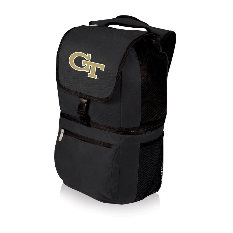 NCAA Georgia Tech Yellow Jackets Zuma Backpack Cooler - Black, 1 of 4