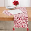 The Lakeside Collection Red Floral Set of 4 Placemats - 3 of 3