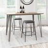 Zuo Samuel Counter Stool (Set of 2) Vintage Black - 2 of 4