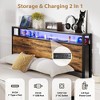 Metal Bed Frame with 2 Storage Drawers and LED RGB LED light - 4 of 4