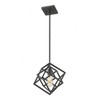 Z-Lite Euclid 1 - Light Pendant in  Matte Black - 3 of 4