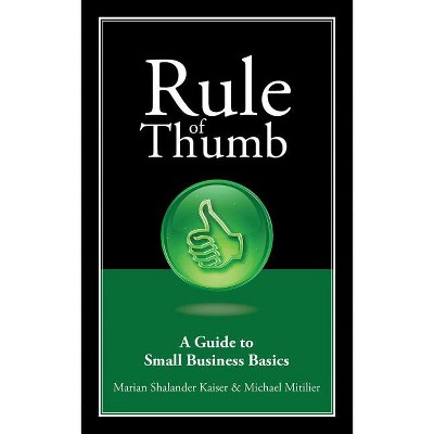 Rule of Thumb: A Guide to Small Business Basics - by  Marian Shalander Kaiser & Michael Mitilier (Paperback)