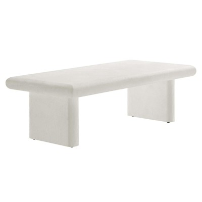 Modway Relic Concrete Textured Coffee Table