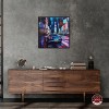 Notoriart Night Drive Sports Drive Car Wall Art Framed - 2 of 4