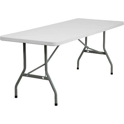 Riverstone Furniture Collection Fold Table Granite White
