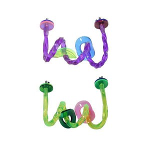 A&E Cage Company Happy Beaks Silly Links Small Bird Interactive Toy - 1 of 2