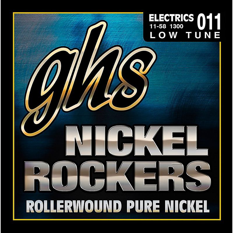 GHS Nickel Rockers Lo Tune SRV Set, 1 of 3