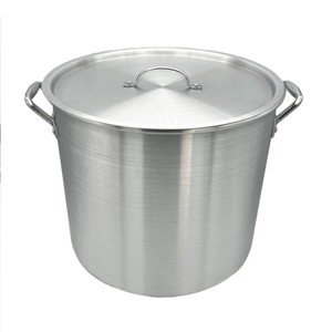 Nexgrill 42qt Pot With Strainer & Lid Aluminum Stock Pot Silver: Durable Grill Cookware, Easy Cleaning, No Assembly - 1 of 4