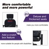Scooters for Adults 4 Wheel Powered Mobility Scooters Folding Electric Bike for Seniors 300 lbs Capacity 16 Miles Headlight USB Charger Port Purple - 3 of 4