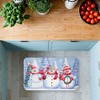 Stupell Industries Holiday Icy Snowman Trio Printed Anti-Fatigue Floor Mat, design by Paul Brent, 30"x18" - 3 of 4
