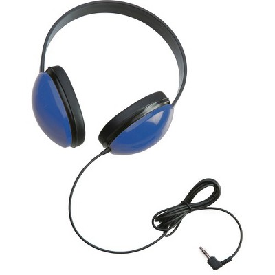 Califone Childrens Stereo Blue Headphone Lightweight - Stereo - Blue - Mini-phone - Wired - 25 Ohm - 20 Hz 20 kHz - Over-the-head - Binaural