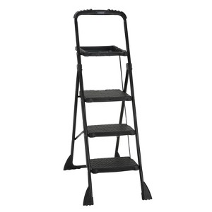 Cosco 60.98 in. H X 21.65 in. W X 3.31 in. D 250 lb. capacity 3 step Steel Folding Step Stool (Case of 2) - 1 of 1