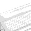 Infurnic Utility Storage Carts Easy Install 3-Tier Utility Cart with Wheels Handle Secure Baskets Mesh Bottom, White, 42.50"*32.00"*10.00" - 4 of 4