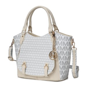 MKF Collection Talula Signature Printed Vegan Leather Women’s Satchel Bag by Mia K - 1 of 4