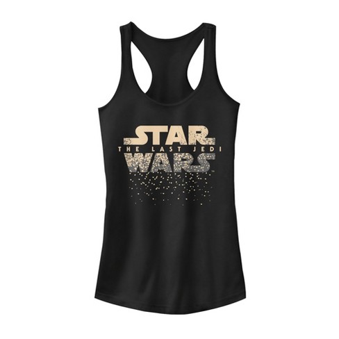 Juniors Womens Star Wars The Last Jedi Lights Racerback Tank Top Target