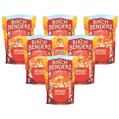 Birch Benders Organic Classic Pancake and Waffle Mix - Case of 6/40 oz
