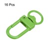 Unique Bargains DIY Craft Key Organization Lobster Claw Lanyard Swivel Clasps 1.3" x 0.51" 16 Pcs - 3 of 4