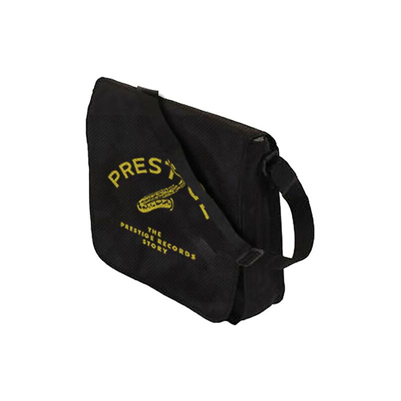 Rocksax - Rocksax - Prestige Records - Flap Top Messenger Bag: Logo, 1 of 3