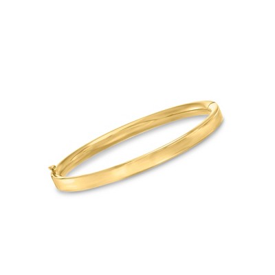 Ross-Simons Baby's 14kt Yellow Gold Bangle Bracelet Size 4.5