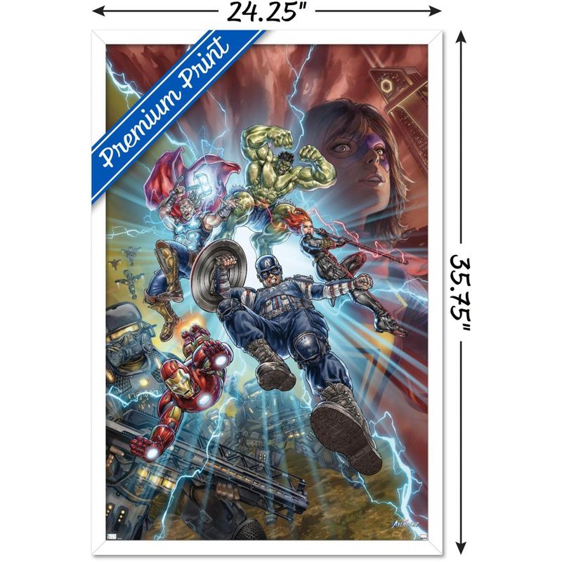 Trends International Marvel's Avengers - Battle Framed Wall Poster Prints, 3 of 7