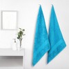 Modern Solid Classic Luxury Egyptian Cotton Towel Set by Blue Nile Mills - 2 of 4