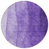 Purple Lilac And Lavender Ombre Washable Indoor Outdoor Area Rug - 4 of 4