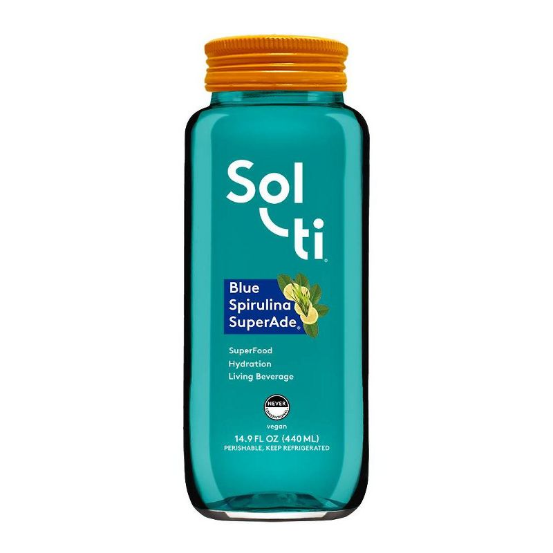 Sol-ti Blue Spirulina SuperAde - 14.9 fl oz, 1 of 5