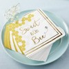Kate Aspen Sweet as Can Bee Paper Napkins (Set of 120) | 28557NA - 2 of 4