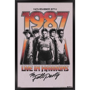 Trends International Netflix Stranger Things: Season 5 (2025) - Live In Hawkins Framed Wall Poster Prints - 1 of 4
