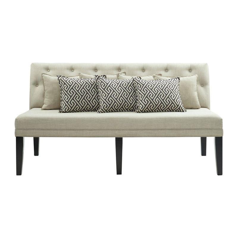 Mara Sofa with 7 Pillows Taupe - Picket House Furnishings, 1 of 10