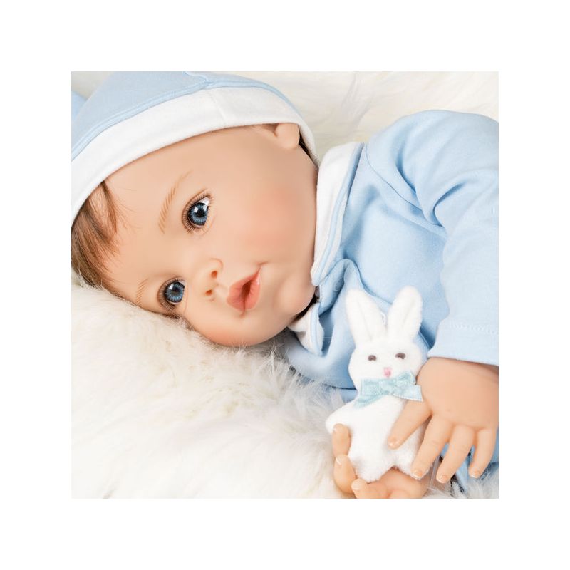Paradise Galleries Realistic Easter Toddler Boy Doll - Honey Bunny, 6-Piece Reborn Doll Gift Set with Magnetic Pacifier, 3+, 3 of 8