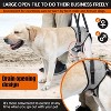Dog Lift Harness, Pet Rear Support Aid Sling for Old Help with Poor Stability, Back Leg Hip Disabled Joint Injury Elderly, Grey - Small - 4 of 4