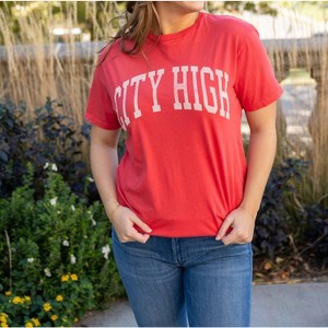 Women's Vintage City High Tee Shirt - The Original RETRO BRAND - 1 of 3