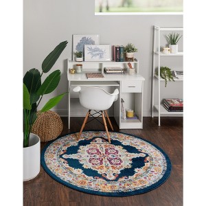 Unique Loom    Parker Merakli Area Rug - 1 of 4