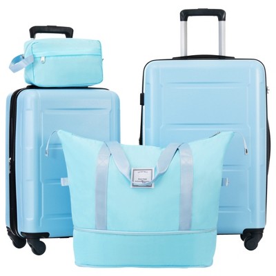 YONWAY Luggage sets, Expanable Spinner Wheel, ABS Lightweight Suitcase with TSA Lock