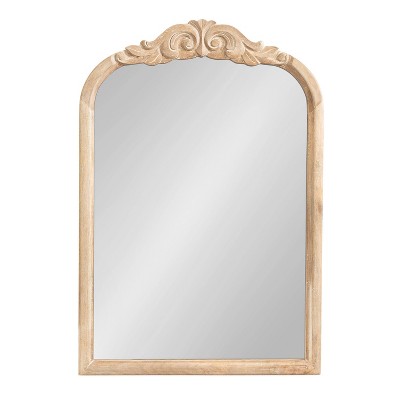 Arendahl Natural Wood 24"x36" Arch Vanity Mirror